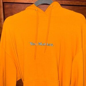 YELLOW OR MUSTARD YOU MATTER HOODIE BY Demetrius Harmon